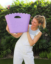 All The Things Lavender Jelly Tote