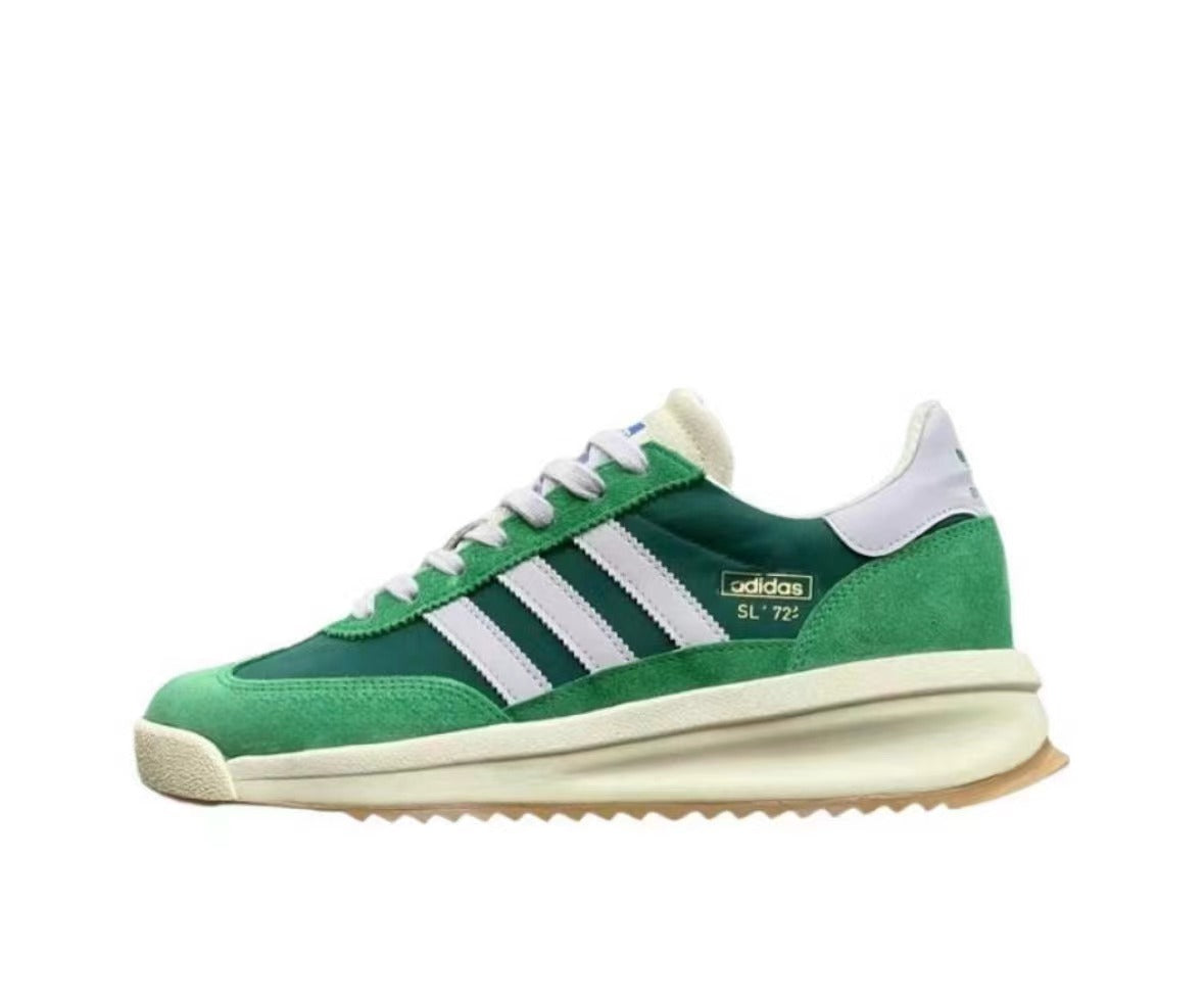 adidas SL 72 RS Green Retro Running Sneakers IH7993