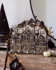 Maren Baxter Haunted Paper House – Light-Up Halloween Decor