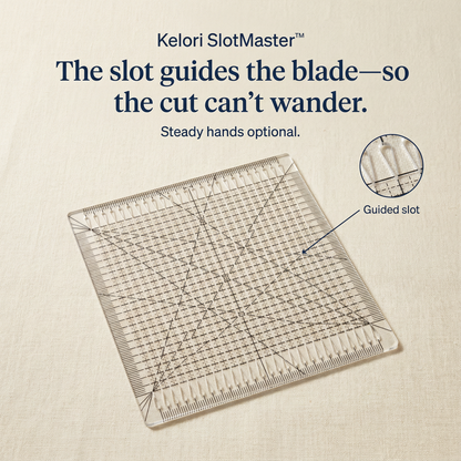 Kelori SlotMaster Precision Quilting Ruler