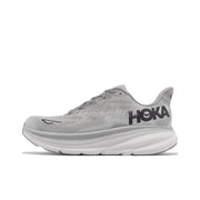 HOKA Clifton 9 Gray Running Shoes