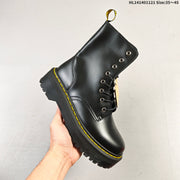 Dr. Martens 1057 Black Platform Lace-Up Boots
