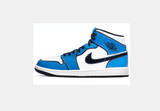 Jordan Air Jordan 1 Mid Blue White Sneakers DD6834-402