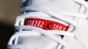 Jordan Air Jordan 11 Platinum Tint White High-Top Sneakers