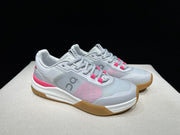 On THE ROGER Advantage Pro Sneakers Light Grey Orange
