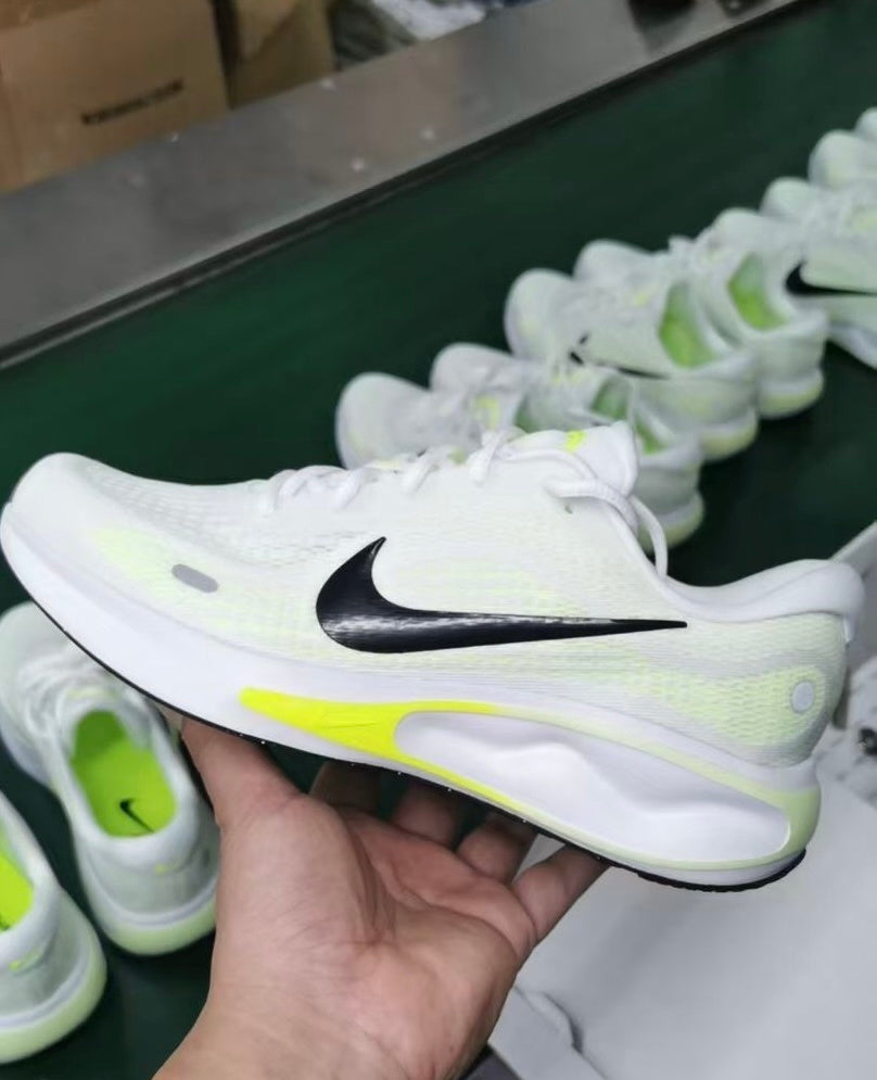 Nike Journey Run Road Running Shoes White Volt FN0228-700