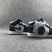 Jordan 1 Mid What The Obsidian Sneakers 554724-174