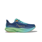 HOKA Mach 6 Running Shoes in Blue and Green