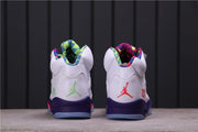 Air Jordan 5 Alternate Bel-Air Sneakers White Purple DB3335-100