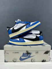 Jordan 1 Low Travis Scott Fragment Blue White DM7866-141