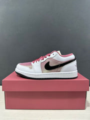 Jordan Air Jordan 1 Low SE Pink White Sneakers LO0668-100