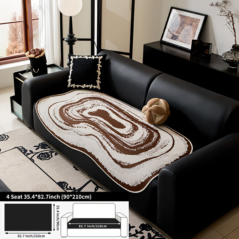 Luxury Spiral Sofa Cushion | Versatile, Easy-to-Clean Polyester Cover, Suitable for Various Sofa Types, Protects from Pet Scratches and Drawings