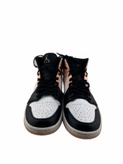 Jordan 1 Mid Arctic Orange Black Toe