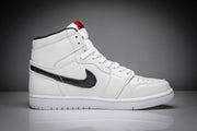 Air Jordan 1 High White and Black Sneakers