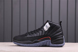 Jordan Air Jordan 12 Reverse Flu Game Sneakers Black DC1062-006