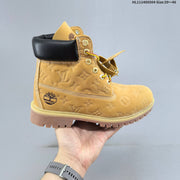 Timberland 6-Inch Style High-Top Boots, Wheat Monogram