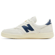 New Balance Men's Cream T500 'Sea Salt Navy Angora Sneakers, CT500CF
