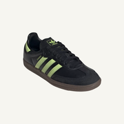 Adidas Originals Women's Black/Pulse Lime Samba OG Sneakers, JS1387