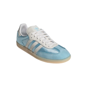 Adidas Originals Men's Icey Blue/White Samba OG Shoes, IH6819