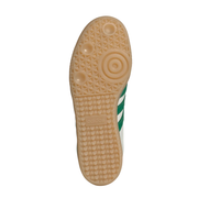 Adidas Originals Women's Cream/Green "Basketweave" Samba OG Sneakers, IH3983