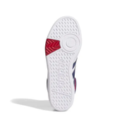 Adidas Kid's White/Blue Trainers Hoops 4.0 Mid Sneakers, JI0904