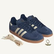 Adidas Originals Men's Blue Samba OG Sneakers, KK2273