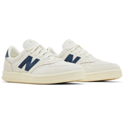 New Balance Men's Cream T500 'Sea Salt Navy Angora Sneakers, CT500CF