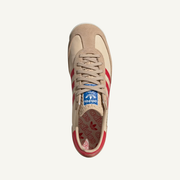 Adidas Originals Men's Cream/Red SL72 RS Sneakers, JS0749 (No Box)