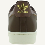 Adidas Originals Men's Brown/Grey/Gold Superstar Sneakers, IG6804 (No Box)