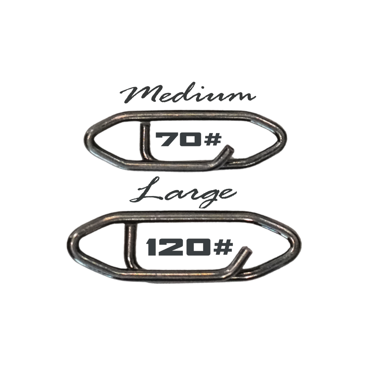 Offshore Speed Clip Bundle (25 Clips in Each Size)