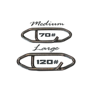 Offshore Speed Clip Bundle (25 Clips in Each Size)