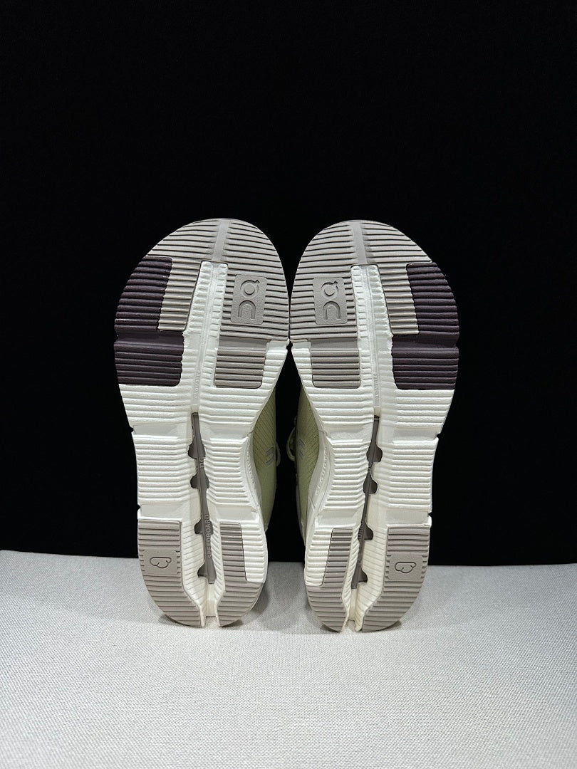 On Cloudnova 2 Sneakers in Green and White