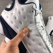 Jordan Air Jordan 13 Dark Powder Blue Sneakers White Navy