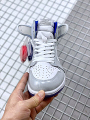 Jordan Air Jordan 1 High Zoom R2T Sneakers White Grey Blue
