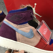 Jordan 1 High Christmas Red Multicolor Sneakers
