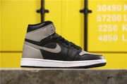Air Jordan 1 High Shadow Black Grey White 555088-013