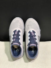 On Cloudmonster Sneakers in Gray and Purple