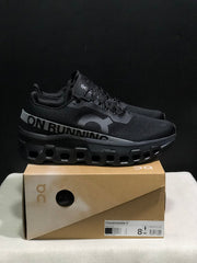 On Cloudmonster 2 Black and Ash Running Shoes