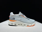 On Cloudnova 2 Sneakers Gray and Orange