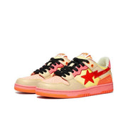 BAPE SK8 STA Low-Top Sneakers in Orange Gradient