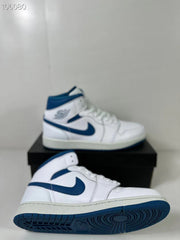 Jordan Air Jordan 1 Mid White Blue FN5215-141 Sneakers