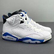 Jordan Air Jordan 6 Retro Sport Blue High-Top Sneakers