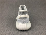 Yeezy 350 V2 Kids Sneakers in White and Gray