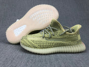 Yeezy 350 V2 Kids Sneakers in Yellow and Olive