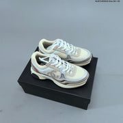 CHANEL 23C Low-Top Sneakers with Mesh Panels