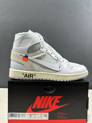 Jordan Air Jordan 1 High White Blue AA3834-100 Sneakers