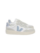 V-90 LEATHER WHITE STEEL