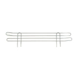 Nexel Chrome Wire Ledge, 18"W x 4"H (WB188580)