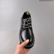 Dr. Martens Sinclair Black Platform Lace-Up Shoes