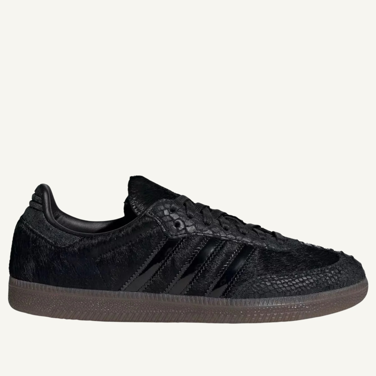 Adidas Originals Women's Black Pony Hair Samba OG Sneakers, IH9149